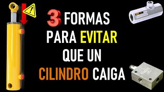 3 FORMAS para EVITAR que un CILINDRO CAIGA  Parte 1 [upl. by Llenna]