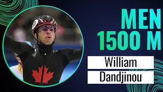 William DANDJINOU CAN  Winner  1500m Men  Dresden 2024  ShortTrackSkating [upl. by Aenneea]