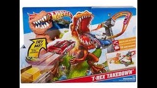 TRex Takedown HOT WHEELS [upl. by Sorenson427]