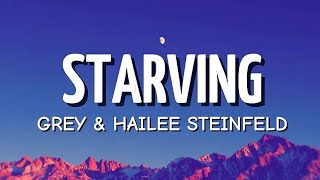 Starving  Grey amp Hailee Steinfeld lyrics [upl. by Vedette]