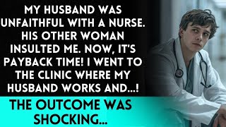 My husband cheated with a younger nurse She insulted me Find out what I did next [upl. by Syverson]