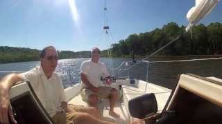 Sailing on Taylorsville Lake [upl. by Annij]