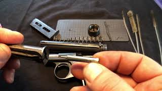 Disassemble SauerampSohn Pistole Model 1913 Cal765 Browning 32ACP [upl. by Akirdna331]