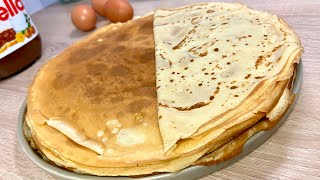 LA MEILLEURE RECETTE DE CRÊPE SANS TEMPS DE REPOS SUCCÈS GARANTI [upl. by Enilesoj833]