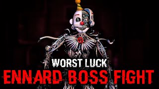 Ennard Boss fight Beaten with the Worst Possible Luck  FNAF SL [upl. by Arno227]