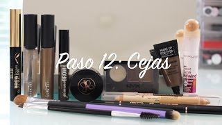 Guía de Maquillaje Paso 12 Cejas [upl. by Ettenwad326]