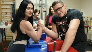 SCHOOLBOY VS MOTHER IRINA  ARM WRESTLING 2023 [upl. by Temme]