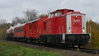 Vom Sommer in den Herbst mit exotischem Bahnverkehr im Dieselparadies Mühldorf [upl. by Shem]