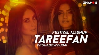 Tareefan Festival Mashup  DJ Shadow Dubai  Veere Di Wedding  QARAN Ft Badshah  Kareena  Sonam [upl. by Moffitt93]