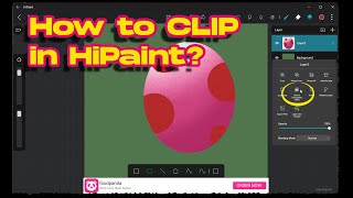 HIPAINT Alpha Lock clip WindowsAndroid hipaint [upl. by Burn]