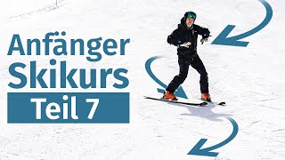 Anfänger Skikurs 7 Kurven verbinden  Skifahren lernen [upl. by Sharos]