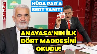 HÜDA Par Lideri Yapıcıoğlundan Tepki Çeken Çıkış Fatih Portakaldan Çok Konuşulacak Yanıt [upl. by Gingras398]