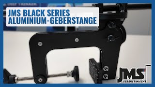 JMS quotBLACK SERIESquot AluminiumGeberstange – HighEnd Geberhalterung mit Drehelement für Live Systeme [upl. by Nevak130]