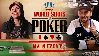 World Series of Poker Main Event 2006 Day 3 with Annie Duke amp Daniel Negreanu WSOP [upl. by Analem76]