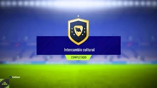 SBC INTERCAMBIO CULTURAL COMPLETO SIN LEALTAD  FIFA 18 [upl. by Hailey349]