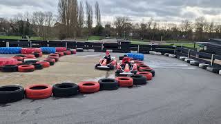 Surbiton go kart track with a bambino track [upl. by Ayal]