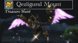 Final Fantasy XIV  Qeziigural Mount [upl. by Nicolais421]