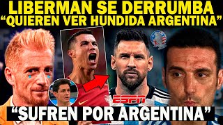 🔴Messi DEZTROSA MARTIN LIBERMAN  ATACA a LIONEL MESSI y es REVENTADO [upl. by Rollin]