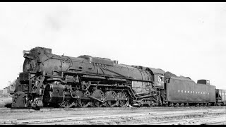 PRR Steam Audio Recording J1a 6410 amp SF 2104 5035  Bellevue Ohio 1956 [upl. by Selma]