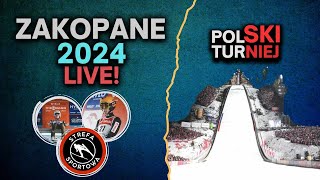 ZAKOPANE 2024 NA ŻYWO KONKURS INDYWIDUALNY LIVE  PolSKI Turniej 2024 [upl. by Cly]