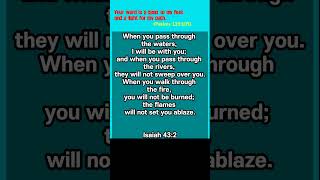 Todays Bible Verse Isaiah 432by missionary Choi jesus bible [upl. by Durand]