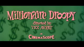 Every Droopy CinemaScope Opening 195658 [upl. by Attaymik]