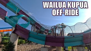 Wailua Kupua OffRide Footage Lost Island Waterpark ProSlide Water Coaster  NonCopyright [upl. by Prima893]