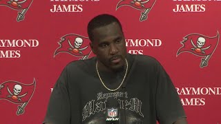 Lavonte David on Amassing 1500 Career Tackles  Press Conference  Tampa Bay Buccaneers [upl. by Aeht]