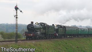 Watercress Line  Spring Steam Gala 300401052023 [upl. by Llib971]