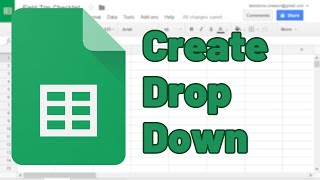 How To Create A Drop Down List in Google Sheets 2024 Update [upl. by Raab432]