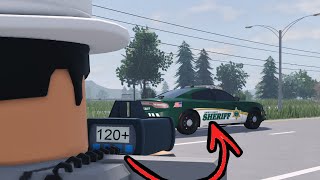 Corrupt Sheriff DETAINS Trooper After SPEEDING  ERLC Roleplay [upl. by Egief]