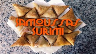 Samoussas surimi  SoyonsKitch [upl. by Eltsyek699]