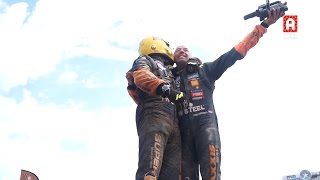 Tim en Tom Coronel terug in Nederland na Dakar Rally [upl. by Fredi]