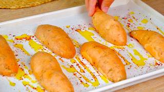 Sweet potatoes are real treasure New way how to cook sweet potatoes Easy and so delicious [upl. by Dearman746]