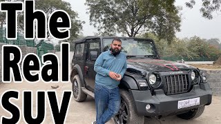 Mahindra Thar 2024 Soft Top  Review  Better than Jimny  AUTOGEAR [upl. by Ahserkal179]