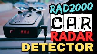 RAD2000 Car Radar Laser Detector Review [upl. by Kcire]