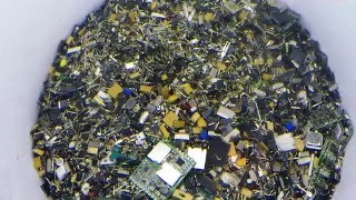 How I sort Gold Palladium Silver and Precious Metals after depopulating circuit boards [upl. by Cuthbert563]