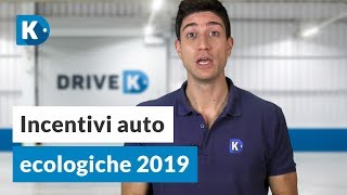 INCENTIVI auto 2019 elenco e COSTI di elettriche ibride metano e gpl [upl. by Atiuqiram123]