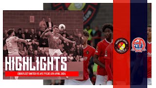 HIGHLIGHTS  Ebbsfleet United Vs AFC Fylde [upl. by Nylacaj]