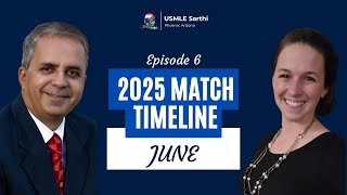 2025 Match Timeline June  How to Prepare for the Residency Match  USMLE Tips for IMGs [upl. by Fredi]