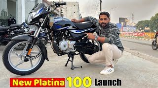 Bajaj Platina 100 Comfortec 2024 Model Launch With New Price And New Update [upl. by Lindblad]