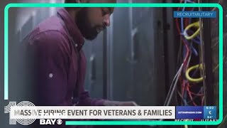 Amalie Arena hosting huge hiring event for veterans and families [upl. by Adnilec]