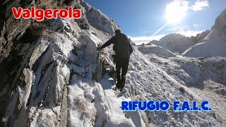 Valgerola Rifugio FALC con la prima neve [upl. by Sucramel620]