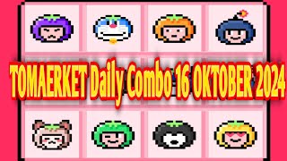 🍅tomarket airdrop combo 16 OKTOBER  tomarket daily combo today  Tomarket listing 31 Oktober 💸 [upl. by Zapot]