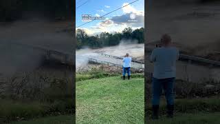 Tennessee Bridge Fails As Onlookers Watch [upl. by Yahsan656]