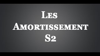 Comptabilité générale S2 Darija  Lamortissement Partie 3 Lamortissement Dégressif [upl. by Lisk405]