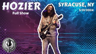 Hozier  Full Show 4k HQ Audio  Syracuse NY 5212024 [upl. by Renault439]