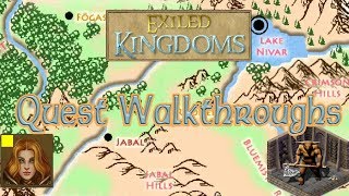 Exiled Kingdoms Quest Walkthrough  The Ark of Lothasan Part 1 [upl. by Ogait]