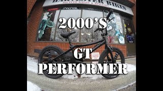 CUSTOM 2000s GT PERFORMER  Harvester Bikes MID SCHOOL BMX [upl. by Baxter639]