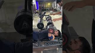 325kg dumbbell press motivation gymexercises heavyworkout [upl. by Ahsiki799]